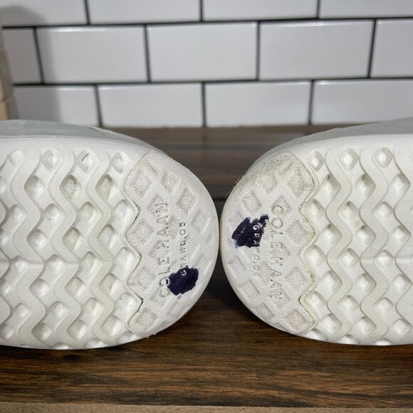 Cole Haan GrandPro Tennis Womens Size 7.5 Shoes Metallic Camo Lace Up Sneaker - Picture 9 of 13